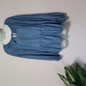 Time and Tru, Size L(12-14) lightweight denim. Very versatile with your wardrobe